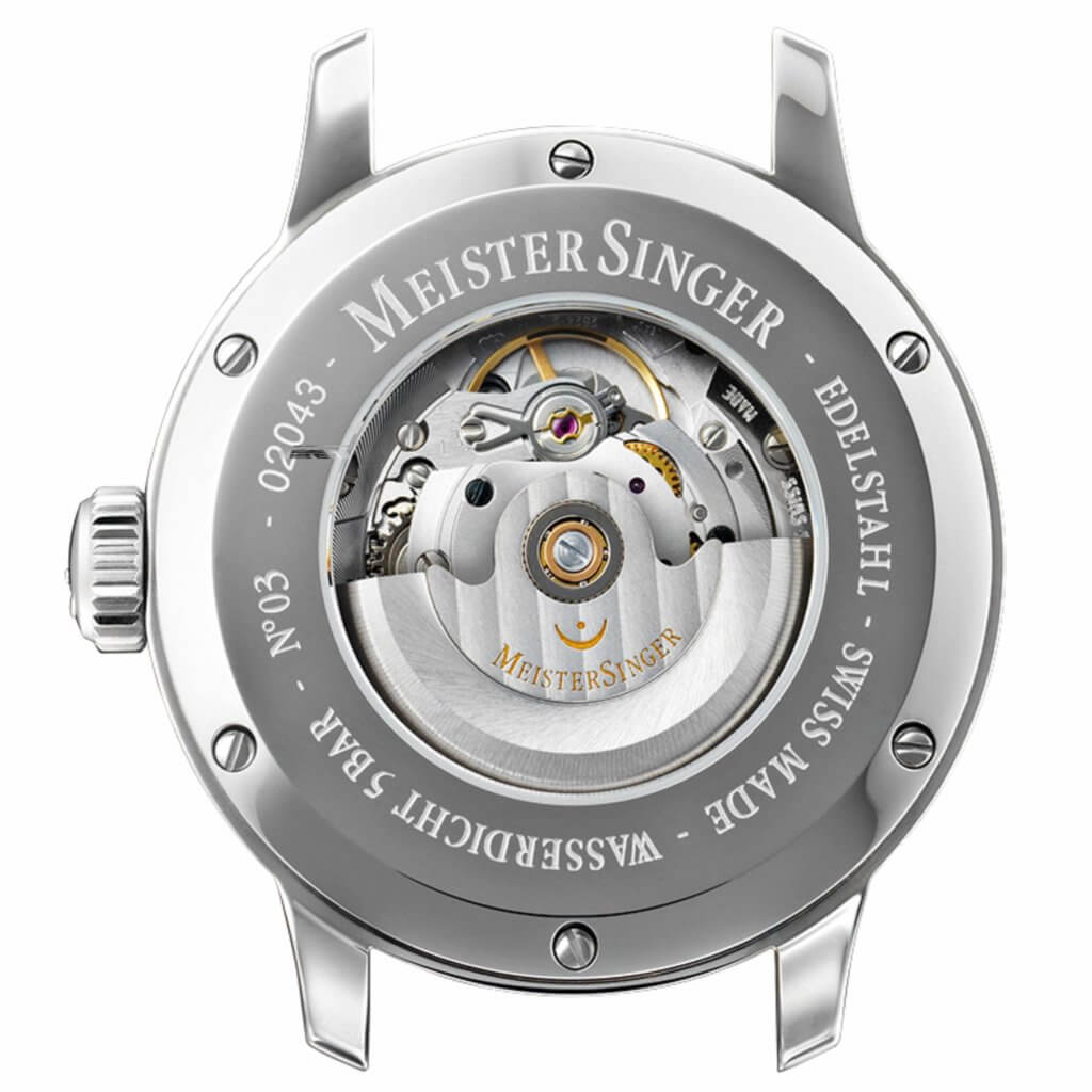 Meister Singer N 03 automatic men's watch AM901G