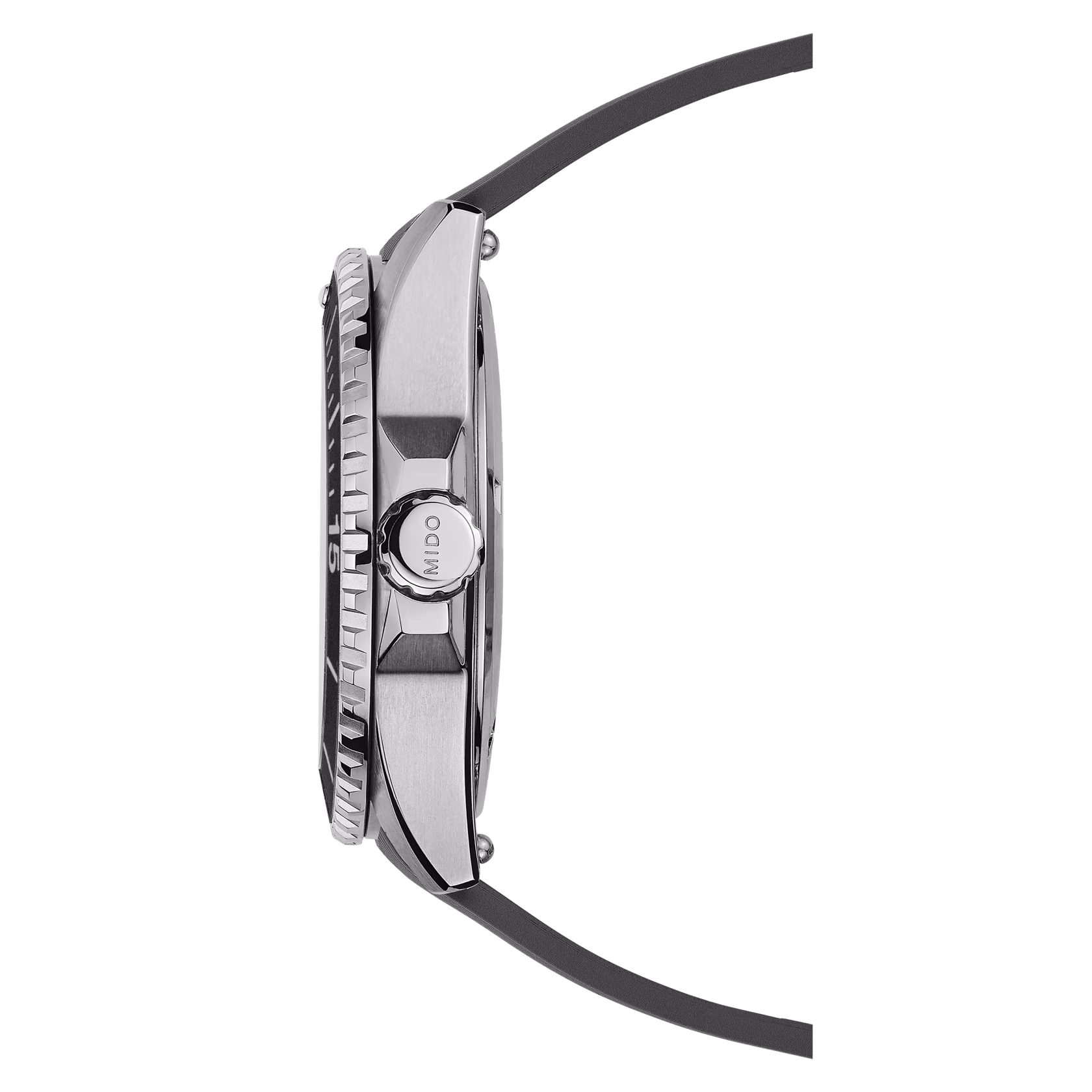 Mido Ocean Star 200, 41mm, automatic, 80-hour power reserve, rubber strap, black men's watch M026.930.17.051.00