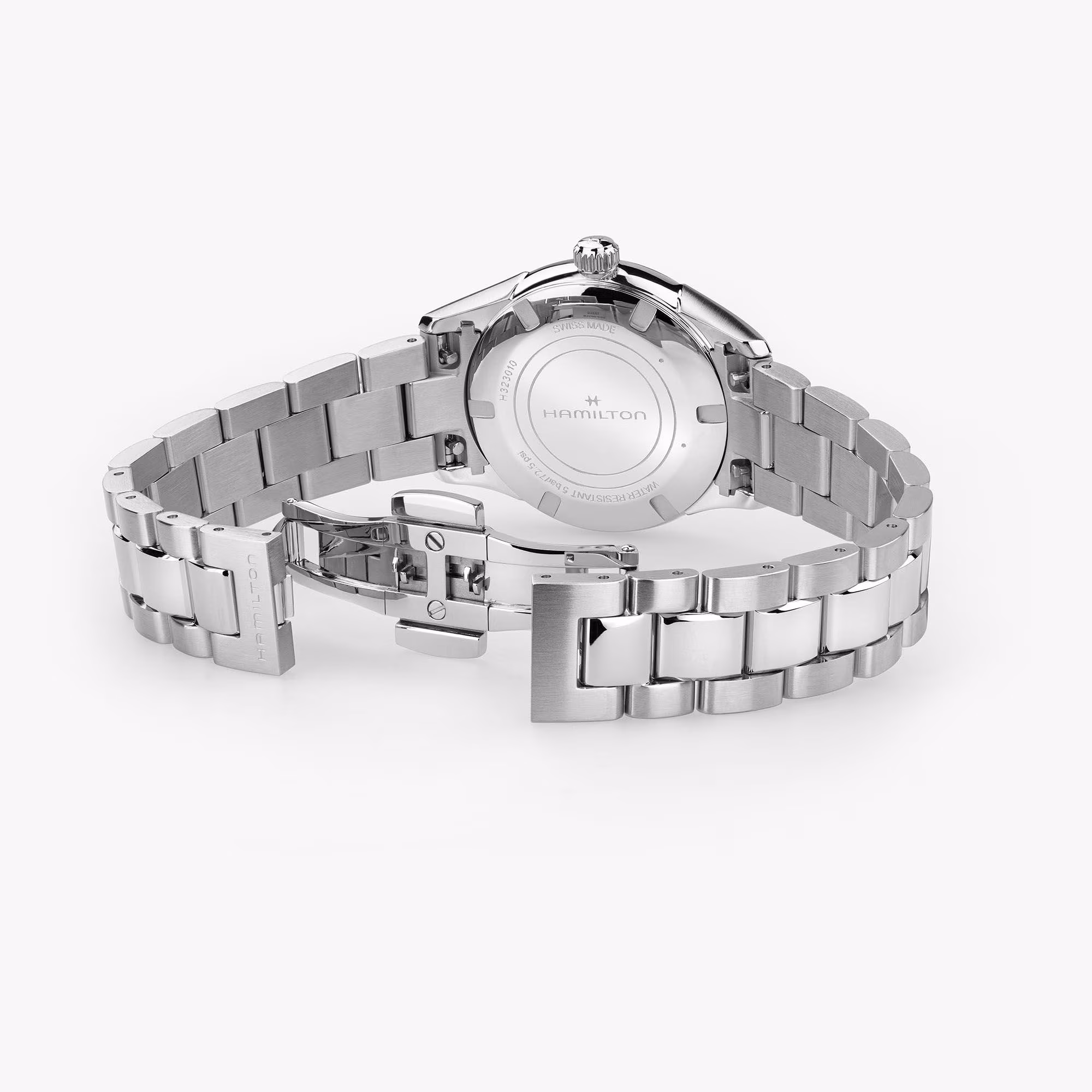 Hamilton Jazzmaster Quartz 32 mm Edelstahl Damenuhr H32301181