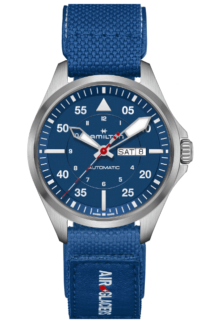 Hamilton Khaki Aviation Pilot Automatic - Air-Glaciers Edition Men's Watch H64655941