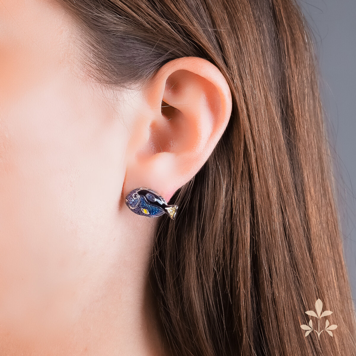 Back then Dory Fish Earrings SZA-2990-246
