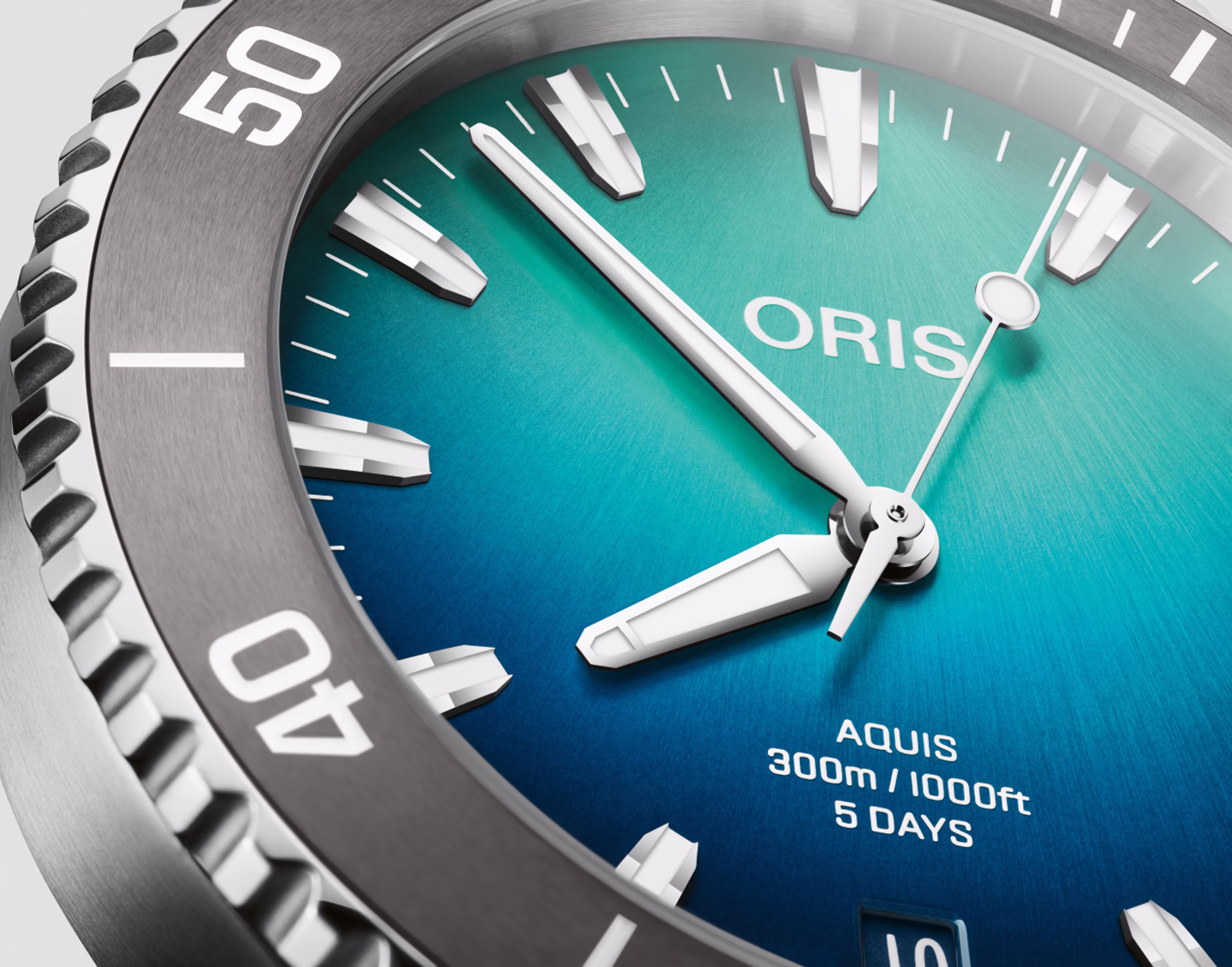 Oris men's watch Aquis 01 400 7790 4185 set