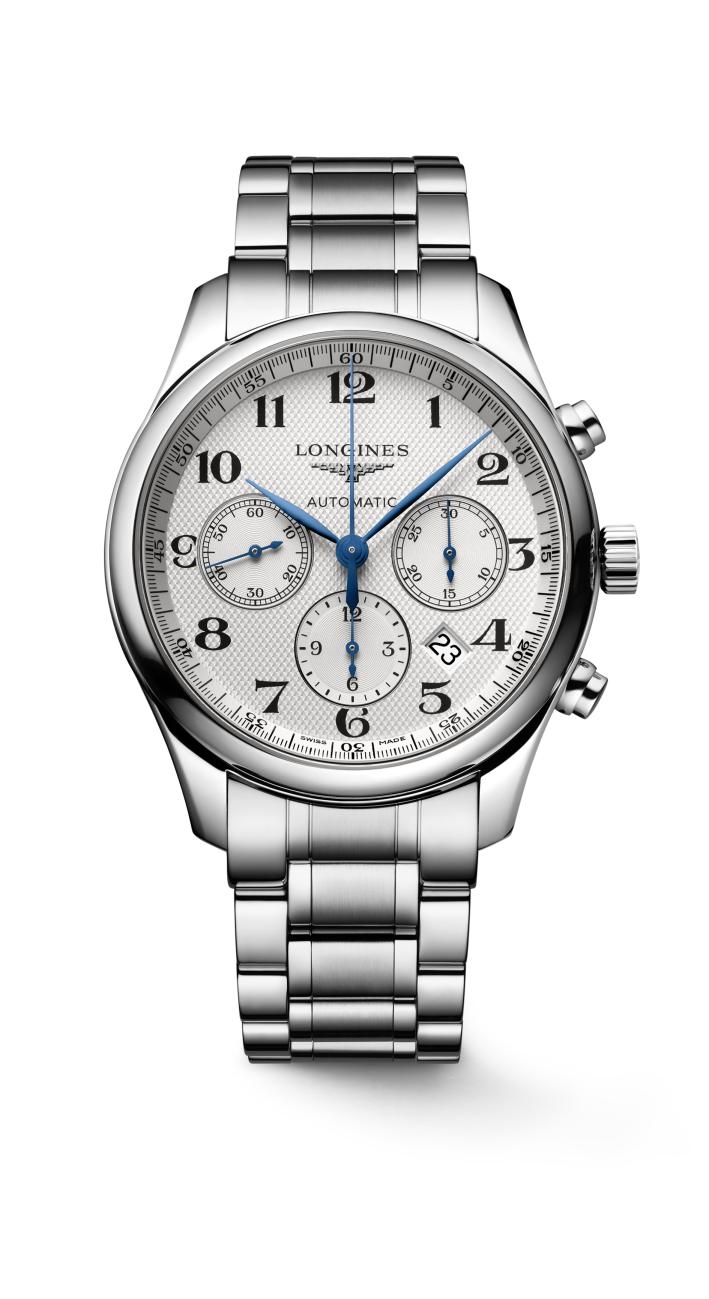 Longines Master Collection Chronograph Silver Stainless Steel Bracelet Men's Watch L2.759.4.78.6