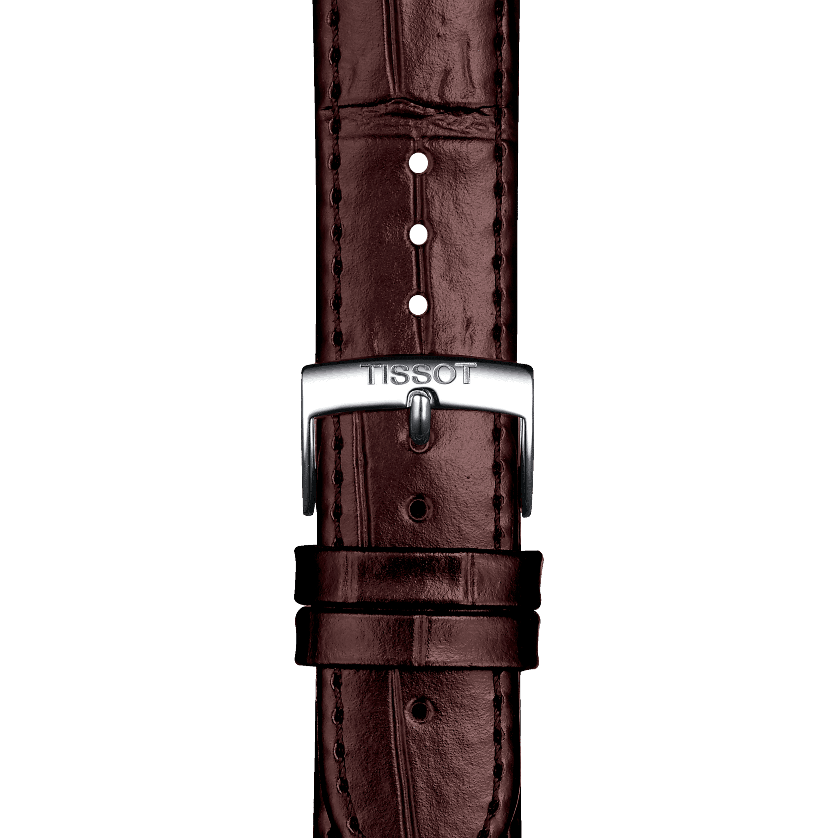 Tissot replacement strap brown leather