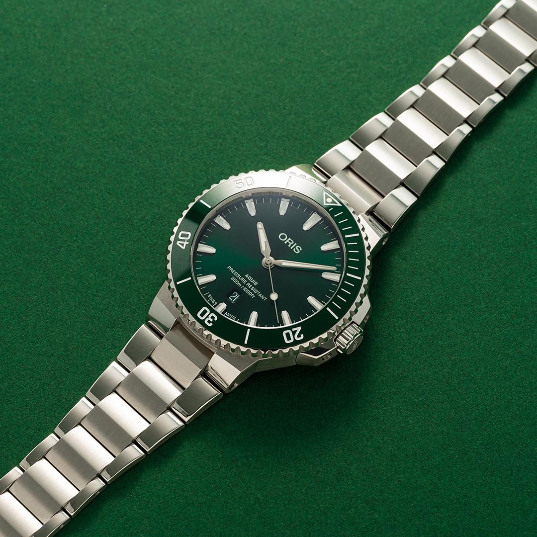 Oris Aquis Date Automatic unisex watch , 01 701 733 7789 4157-07 8 23 04PEB