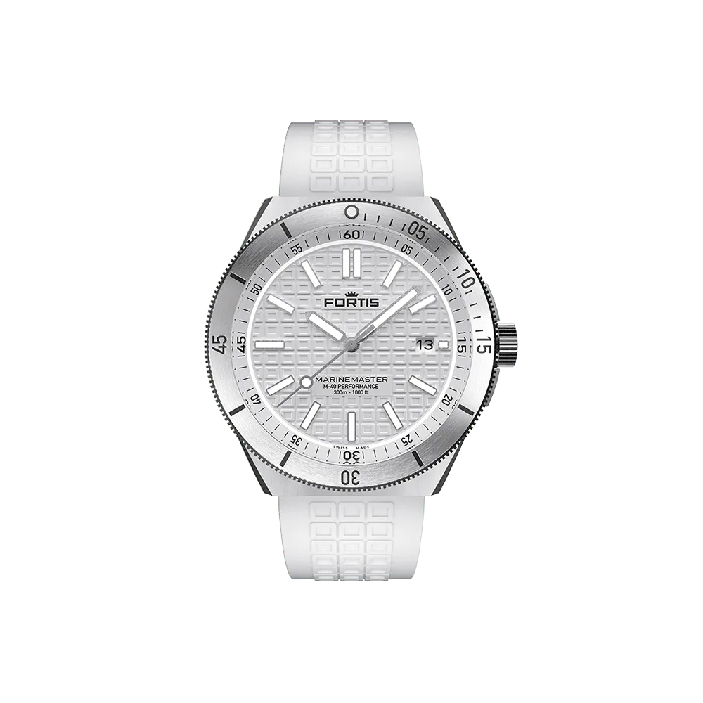 Fortis Marinemaster M-40 Snow White Men's Watch F8120009