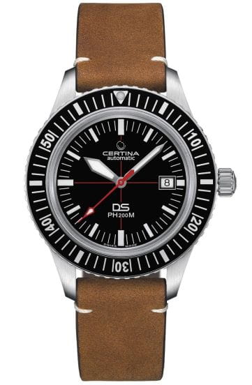 Certina DS automatic men's watch including leather replacement strap C036.407.16.050.00