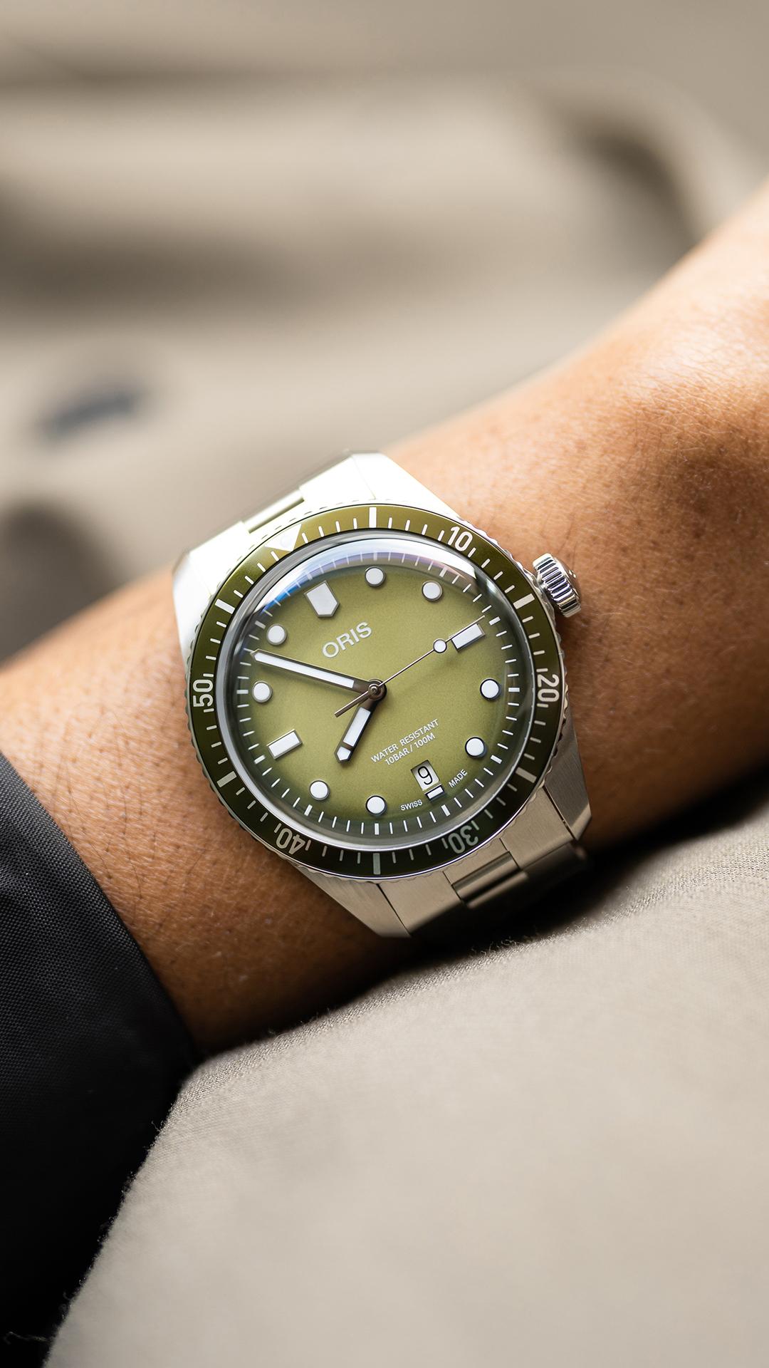 Oris men's watch Divers Sixty-Five 01 733 7707 4057-07 8 20 18
