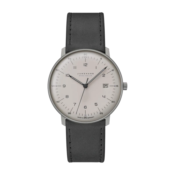 Junghans max bill MEGA solar sapphire glass men's watch 059/2023.02