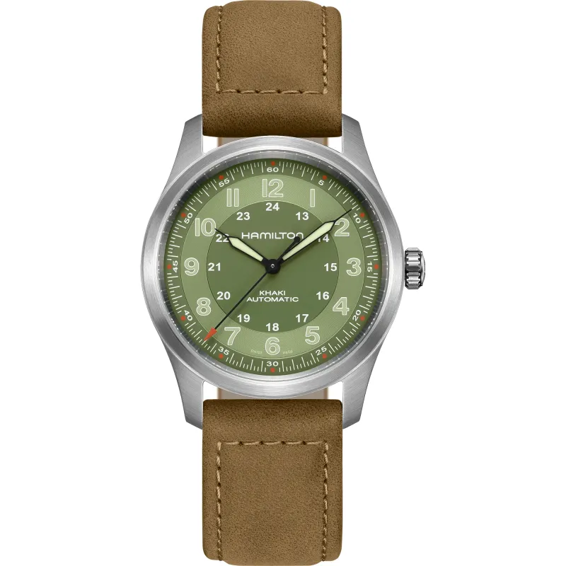 Hamilton Khaki Titanium Automatic H70205860 Unisex Watch