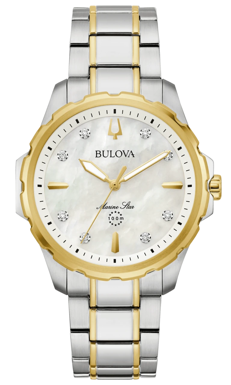 Bulova Marine Star Quartz Women's Watch 98P227