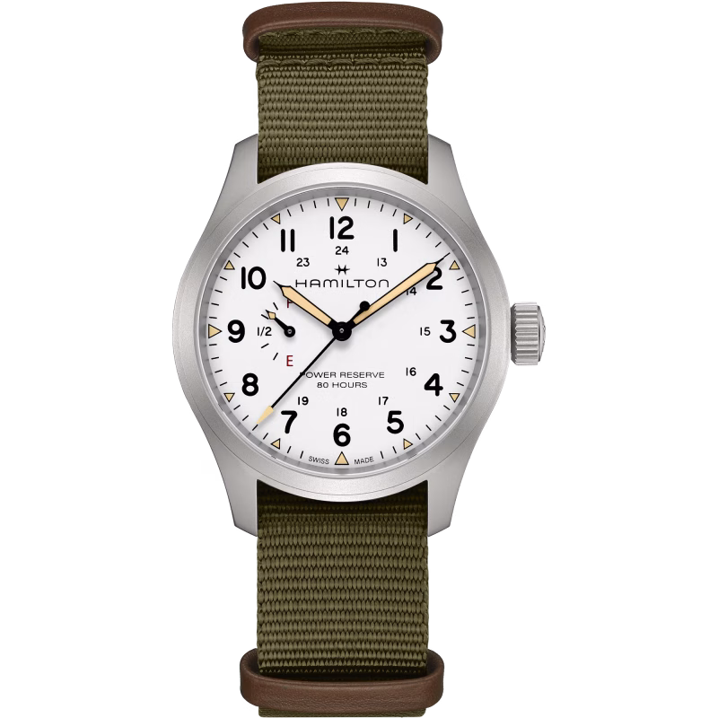 Hamilton Khaki Field Mechanical Power Reserve 40mm Men's Watch H69509910