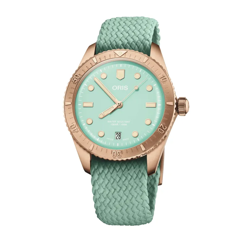 Oris Sixty-Five Cotton Candy 38mm Blue ladies' watch 01 733 7771 3157-07 3 19 03BRS