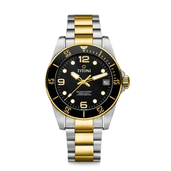 Titoni Seascoper men's watch 83600 SY-BK-256