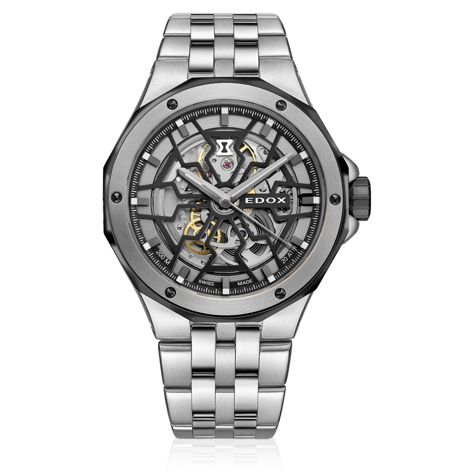 Edox Delfin Mecano men's watch 85303 3NM NBG