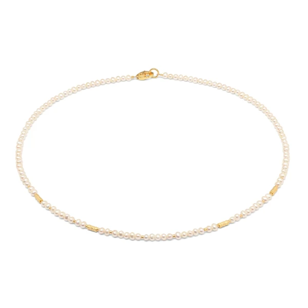 Bernd Wolf Wasena necklace freshwater pearl 925 sterling silver 84462656-043