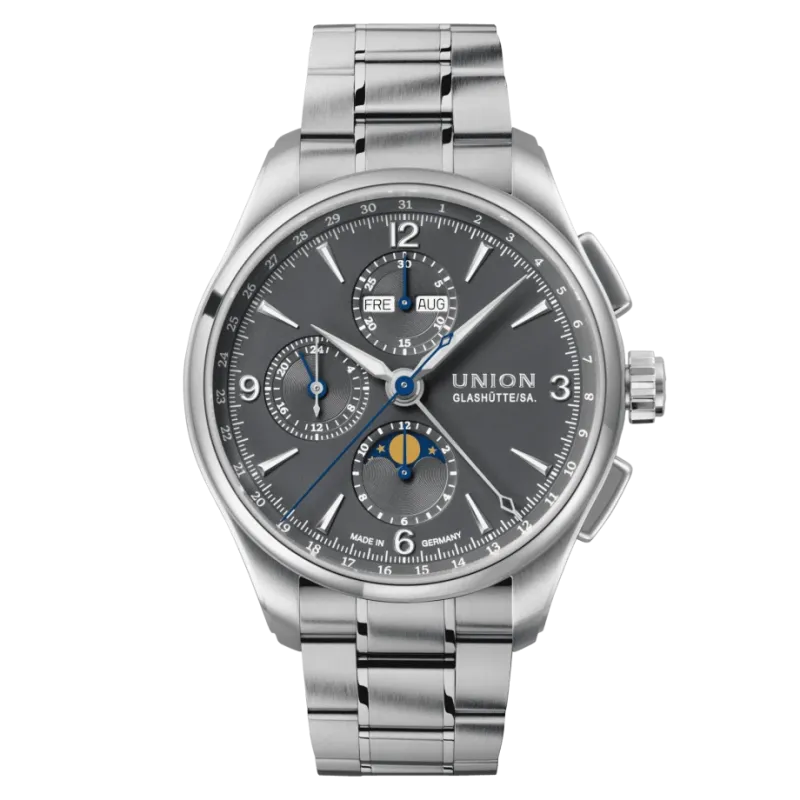 Union Glashütte Belisar Chronograph Moon Phase Men's Watch D014.425.11.087.00
