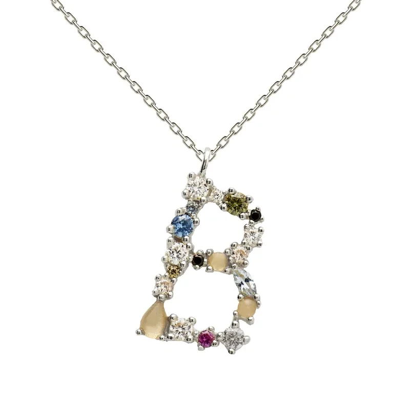 PD Paola Necklace Letter B CO02-097-U