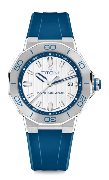 Titoni Impetus Ceramtech Set Men's Watch 83765 S-FF-708