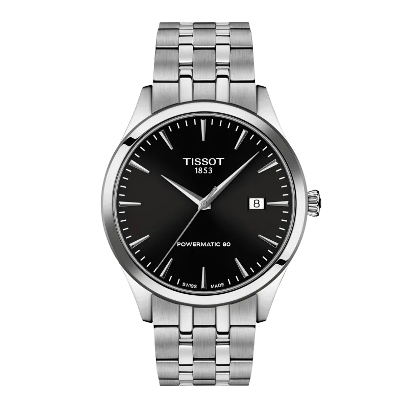 Tissot Classic Dream Powermatic 80, Black Men's Watch T158.407.11.051.00
