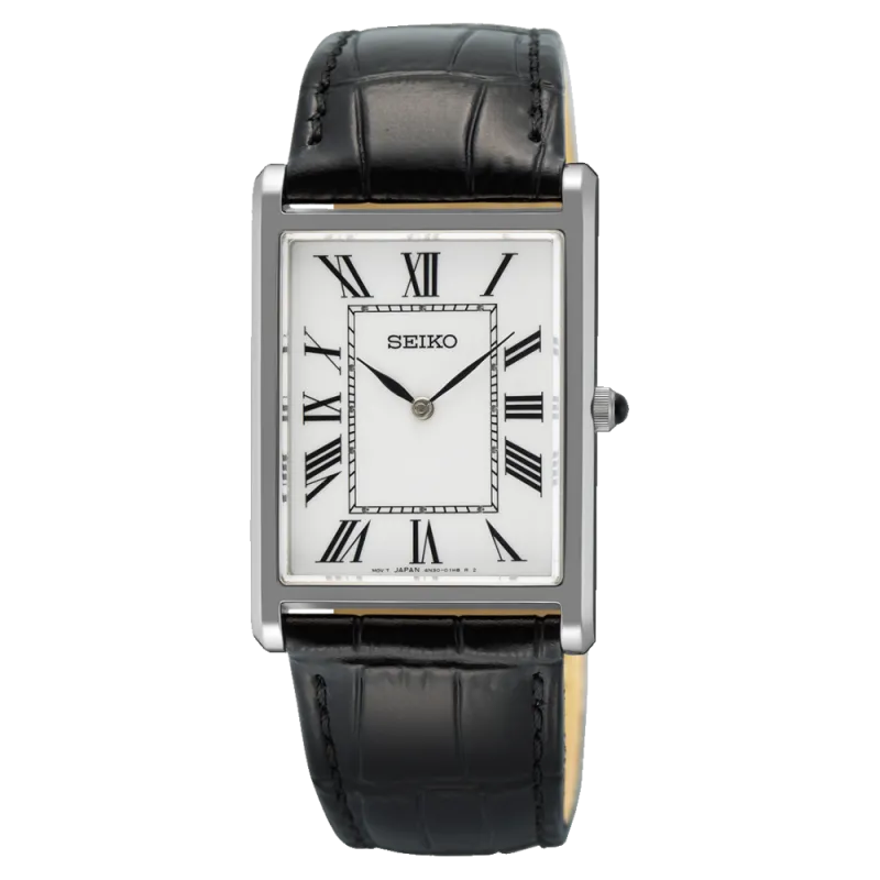 Seiko Classic Quartz Silver Men's Watch SWR103P1