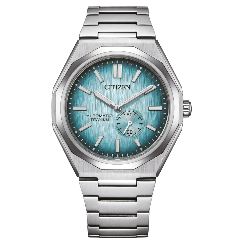 Citizen Super Titanium Zenshin 60 blue men's watch NK5020-58L