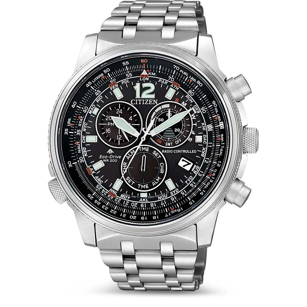 Citizen men's watch radio controlled chronograph CB5860-86E