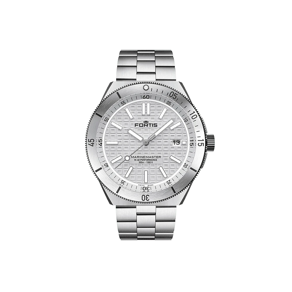 Fortis Marinemaster M-40 Snow White Men's Watch F8120010