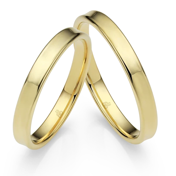 Individual Love 3D Classic wedding ring pair Rauschmayer