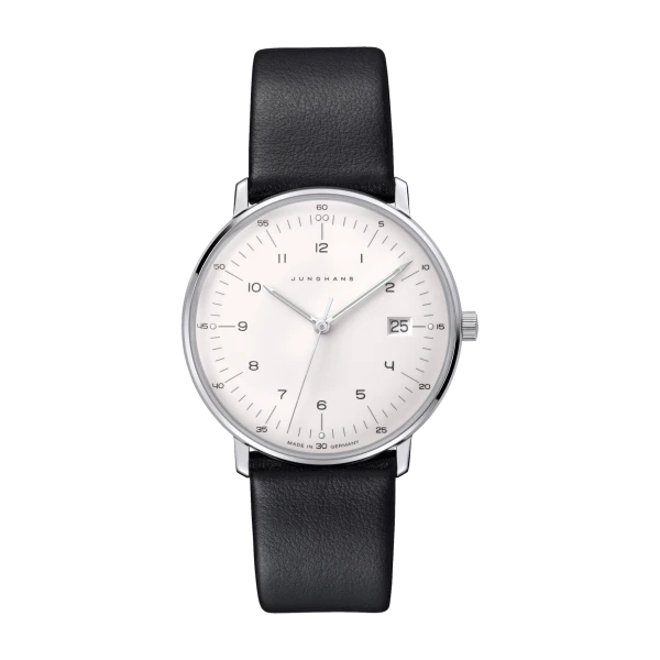 Junghans max bill sapphire glass ladies watch 47/4450.02