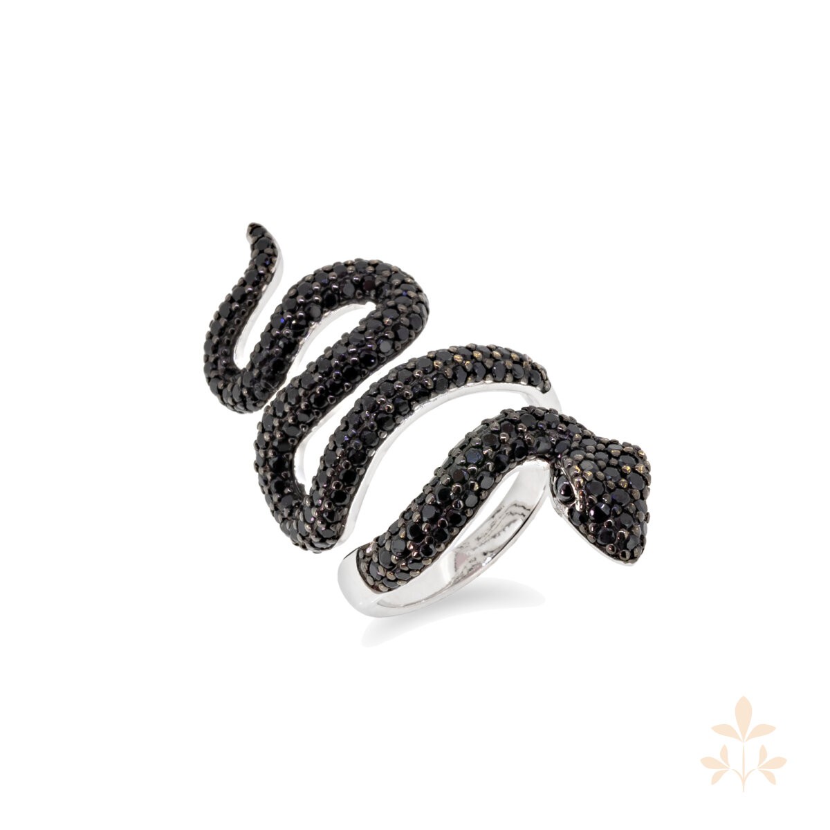At the time Mambo snake ring SZA-1990-258-M