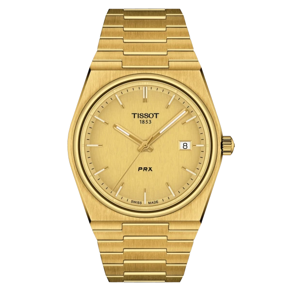 Tissot PRX men's watch T137.410.33.021.00 gold