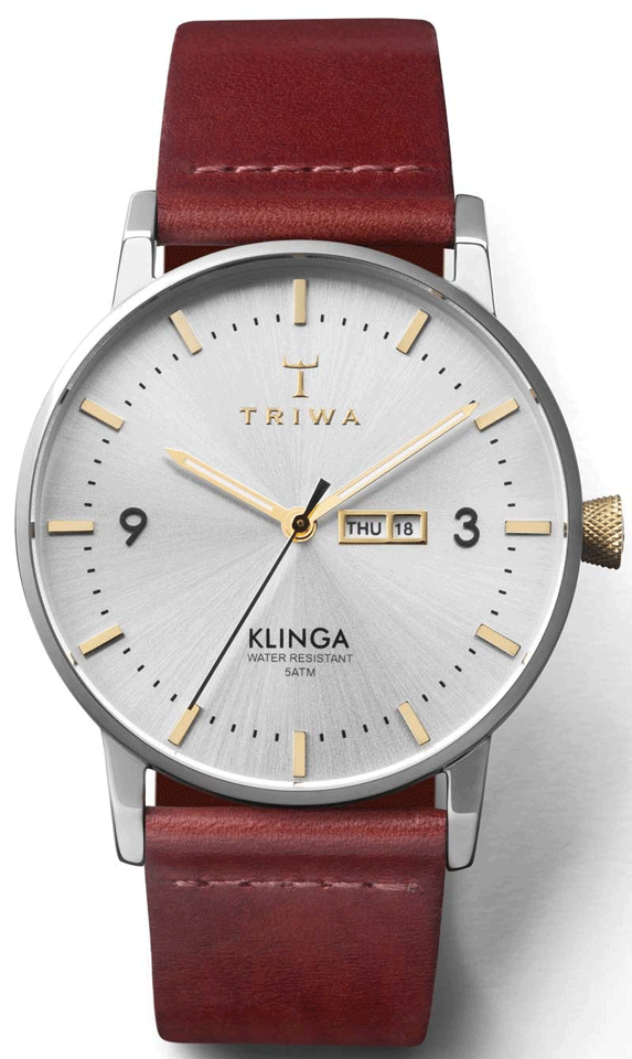 Triwa unisex watch Gleam Klinga Cognac Classic TRKLST104CL010312