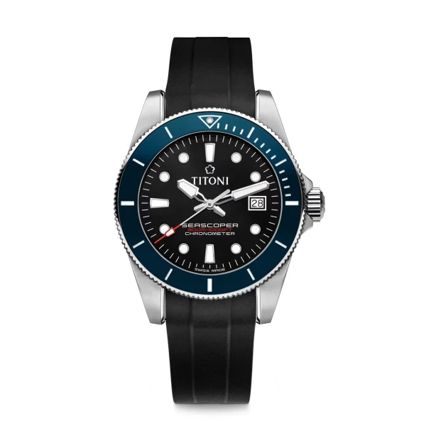 Titoni Seascoper 300 men's watch 83300 S-BE-R-706