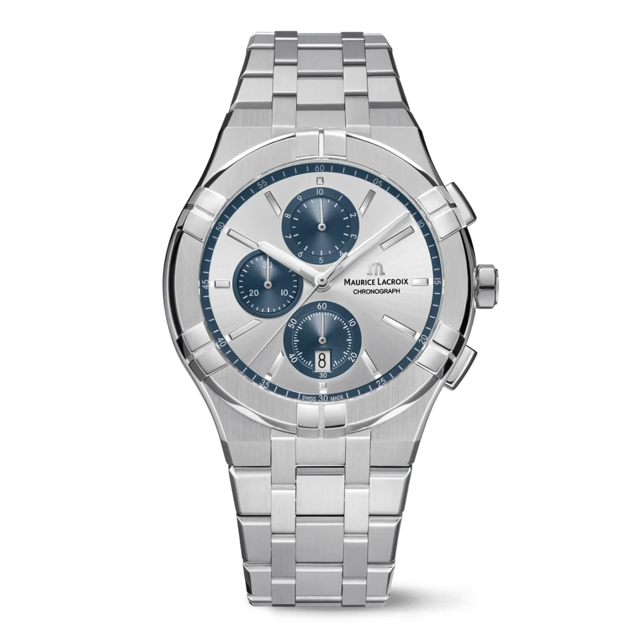Maurice Lacroix Aikon Quartz Chronograph Men's Watch AI1118-SS002-230-1