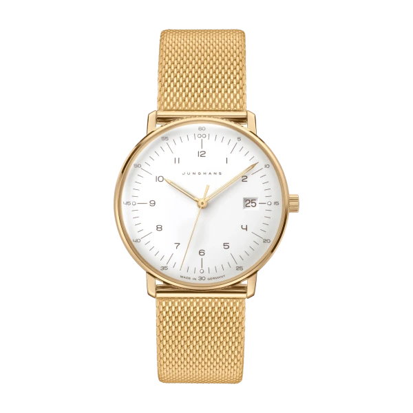 Junghans max bill sapphire glass ladies watch 47/7452.46