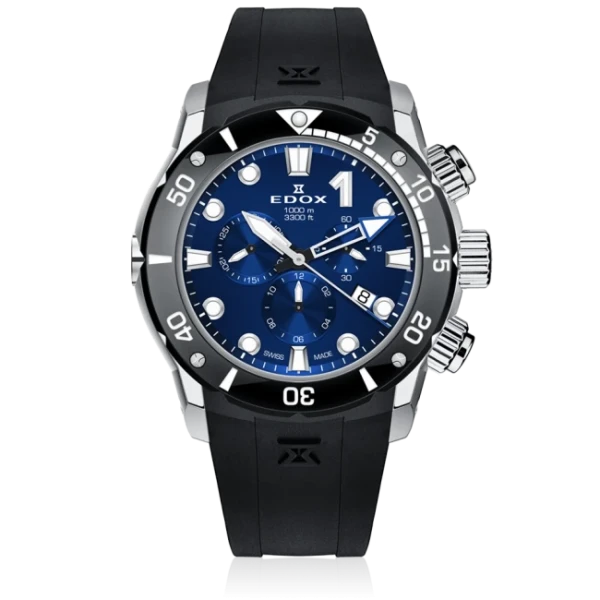 Edox CO-1 Chronograph Men's Watch 10242 TIN BUIN