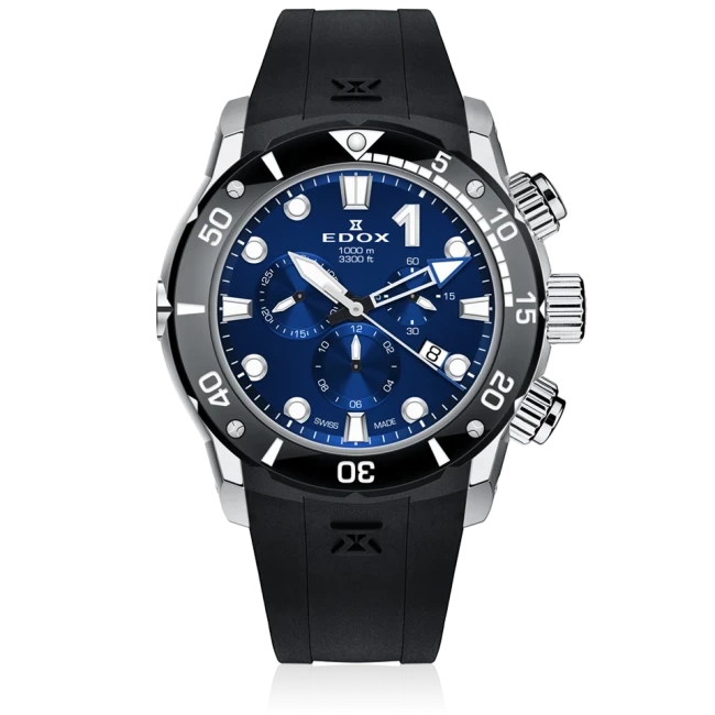 Edox CO-1 Chronograph Men's Watch 10242 TIN BUIN
