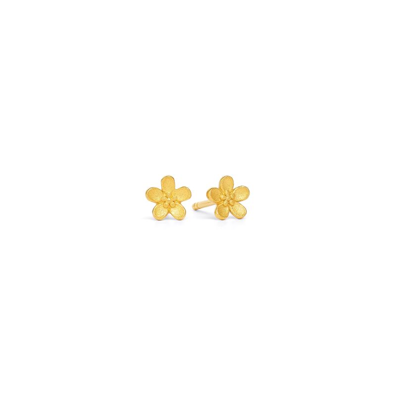 Bernd Wolf Marsi Design Line Flowertimes, flower, sterling silver 925, gold