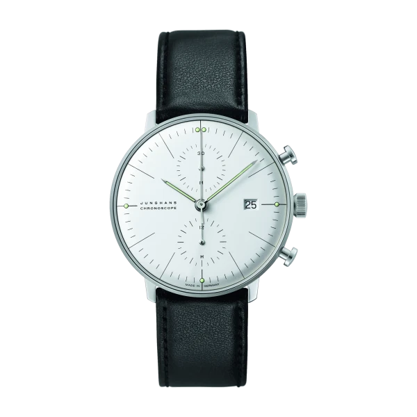 JUNGHANS max bill Chronoscope 027/4600.02 men's watch