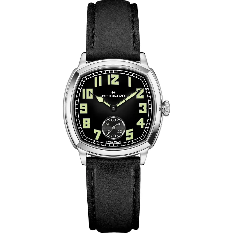 Hamilton American Classic Cushion Small Second 34 mm Hand Wound Men's Watch H36129730