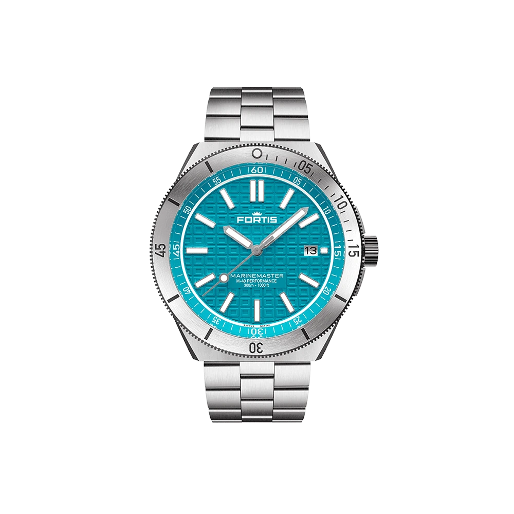 Fortis Marinemaster M-40 Serenity Blue Men's Watch F8120004