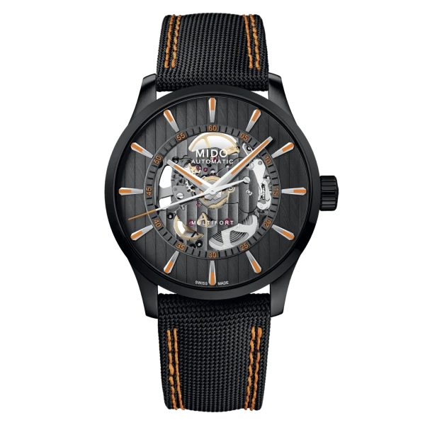 MIDO Multifort Skeleton Vertigo Men's Watch M038.436.37.051.00