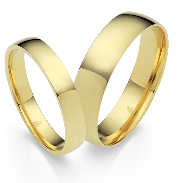 Individual Love 3D Classic wedding ring pair Rauschmayer