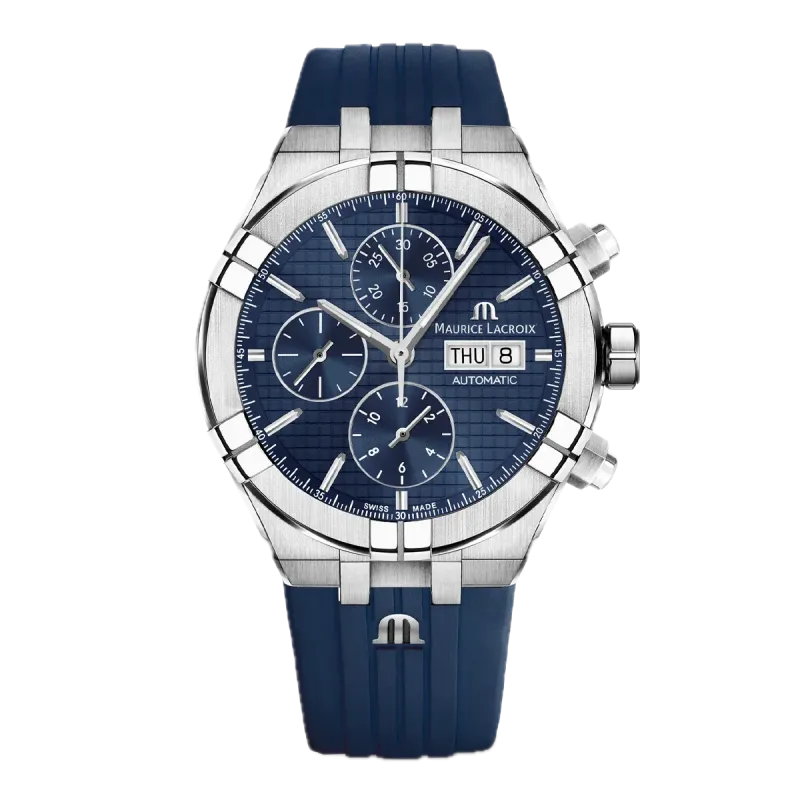 Maurice Lacroix Aikon Chronograph Day Date Men's Watch AI6038-SS000-430-4