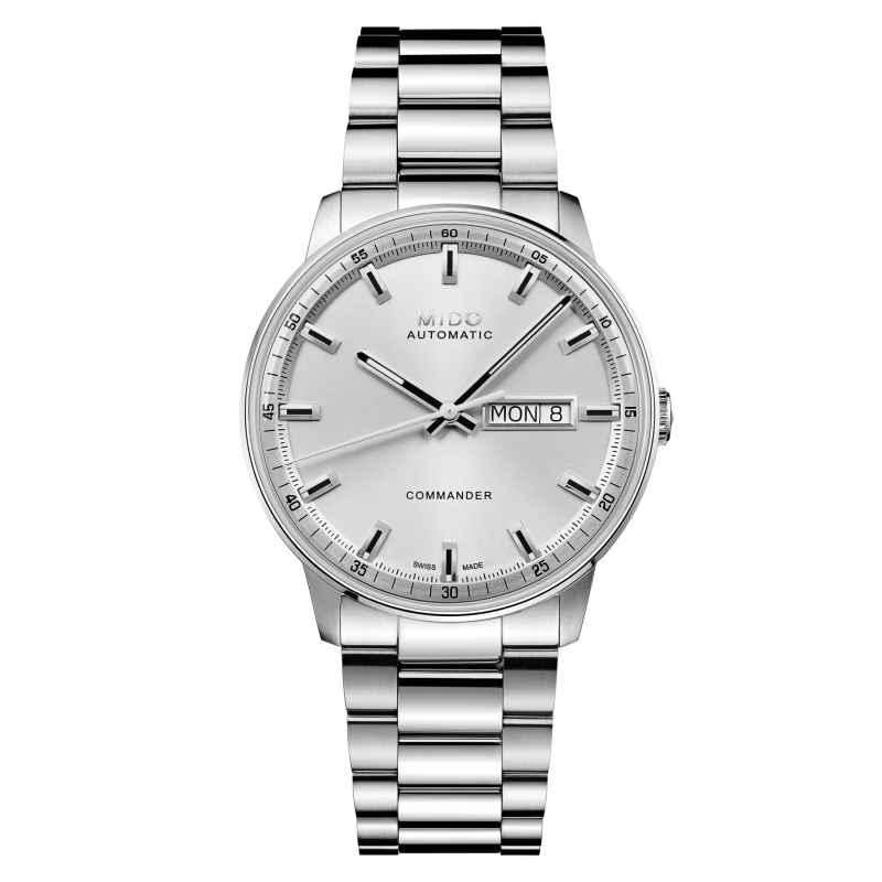 Mido Commander Datoday automatic movement, power reserve up to 80 hours, men's watch M021.430.11.031.00