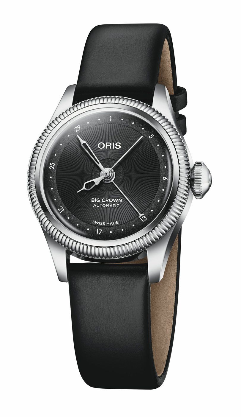 Oris Big Crown Pointer Date 29mm black leather strap 01 534 7804 4054-07 5 14 01