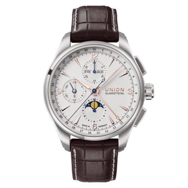 Union Glashütte Belisar Chronograph Moon Phase Men's Watch D014.425.16.017.01