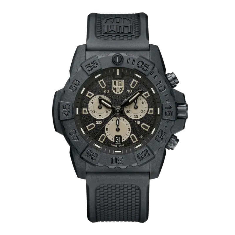 Luminox Navy SEAL Chronograph 45 mm Militäruhr 200 Meter wasserdicht Herrenuhr XS.3587