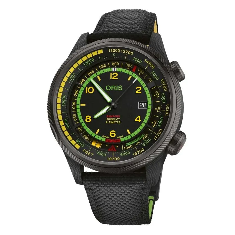 Oris Bamford ProPilot Altimeter "Mission Control" Limited Edition Men's Watch 01 793 7775 8724